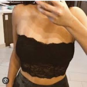 American Eagle Outfitters 🦅 AE Strapless Lace Bra Bustier Bralette - Size M